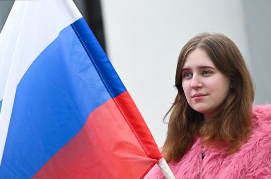 Патриотический флешмоб в Казани ко Дню народного единства