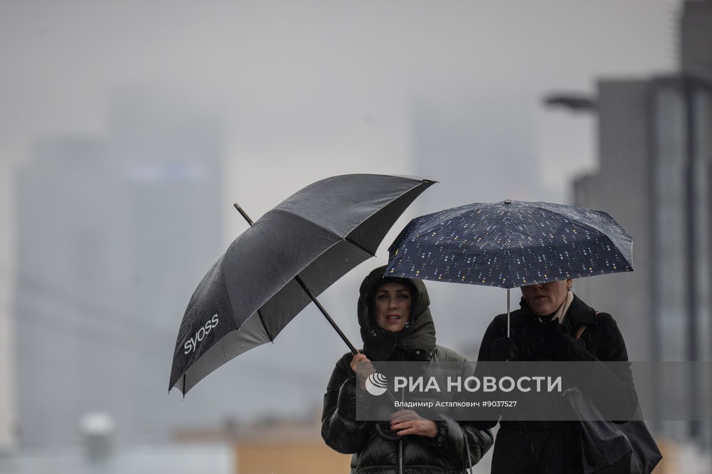 Дождь в Москве