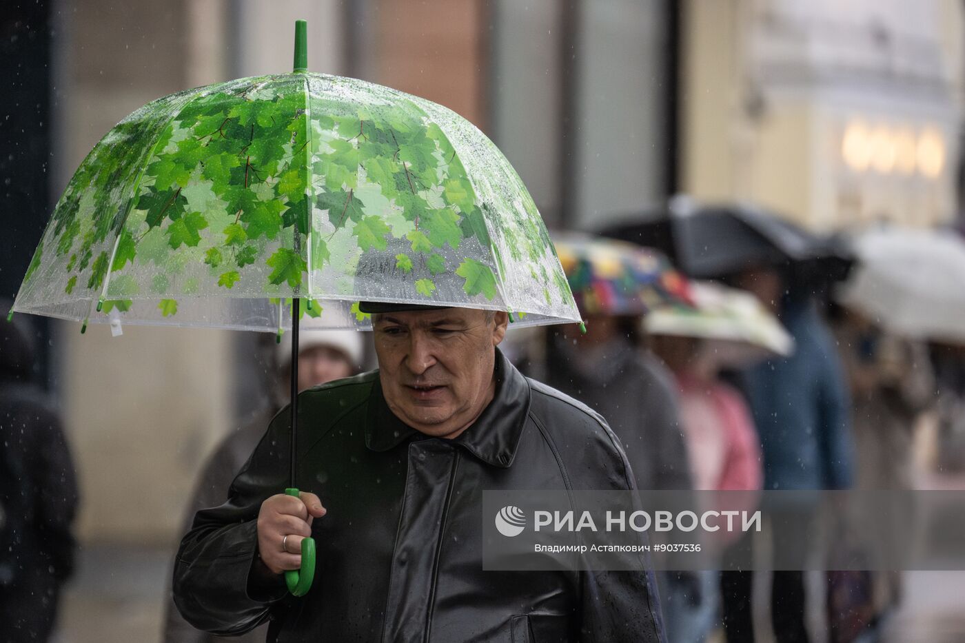 Дождь в Москве