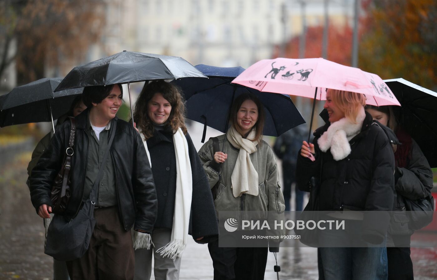 Дождь в Москве