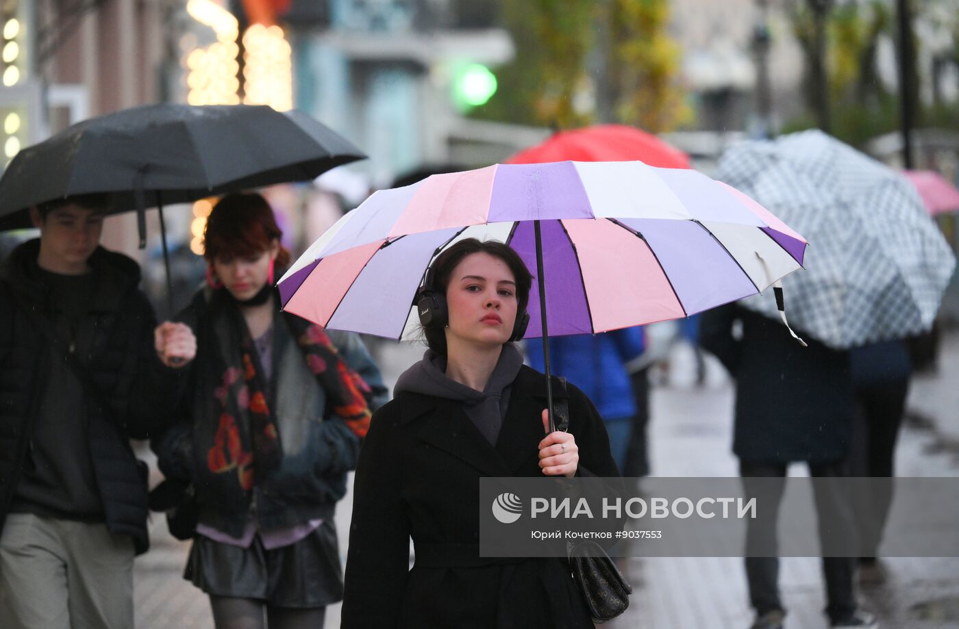 Дождь в Москве