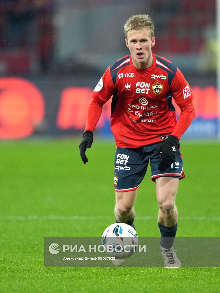 Футбол. РПЛ. ЦСКА (Москва) - "Пари НН" (Нижний Новгород)