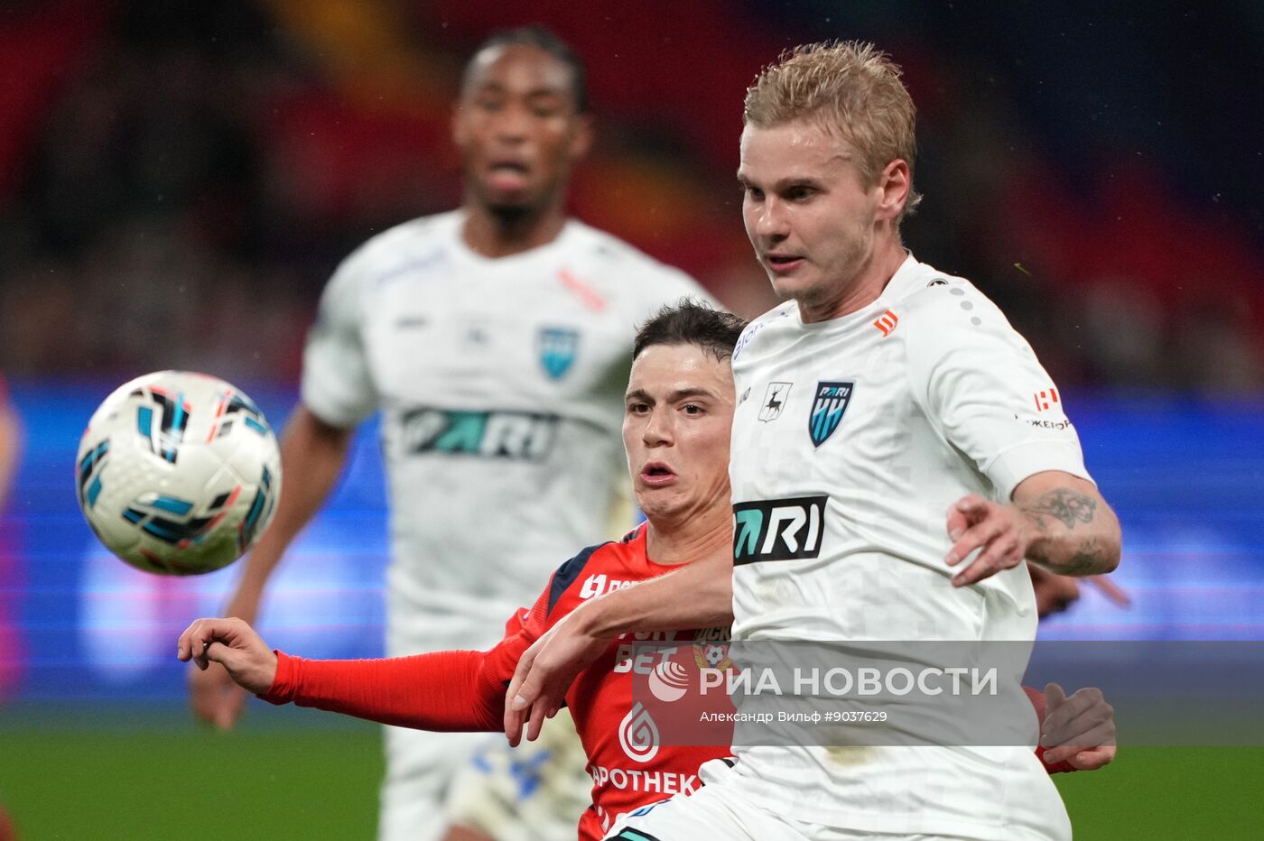 Футбол. РПЛ. ЦСКА (Москва) - "Пари НН" (Нижний Новгород)