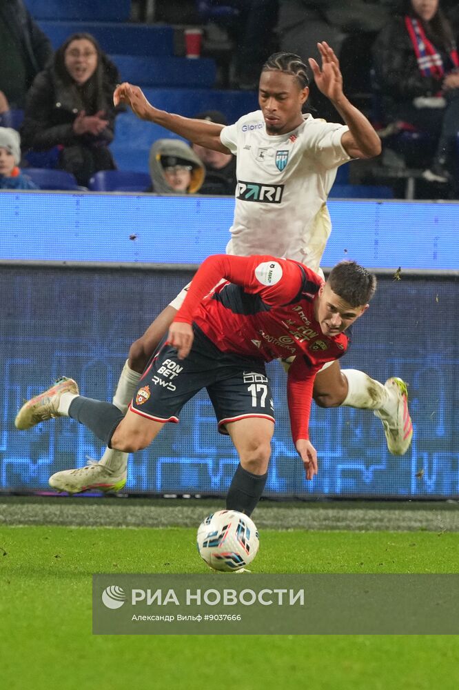 Футбол. РПЛ. ЦСКА (Москва) - "Пари НН" (Нижний Новгород)