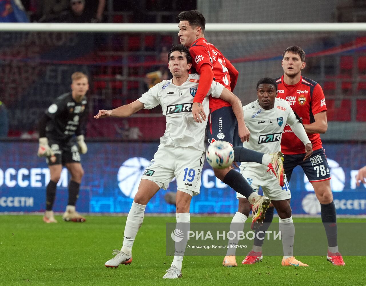 Футбол. РПЛ. ЦСКА (Москва) - "Пари НН" (Нижний Новгород)