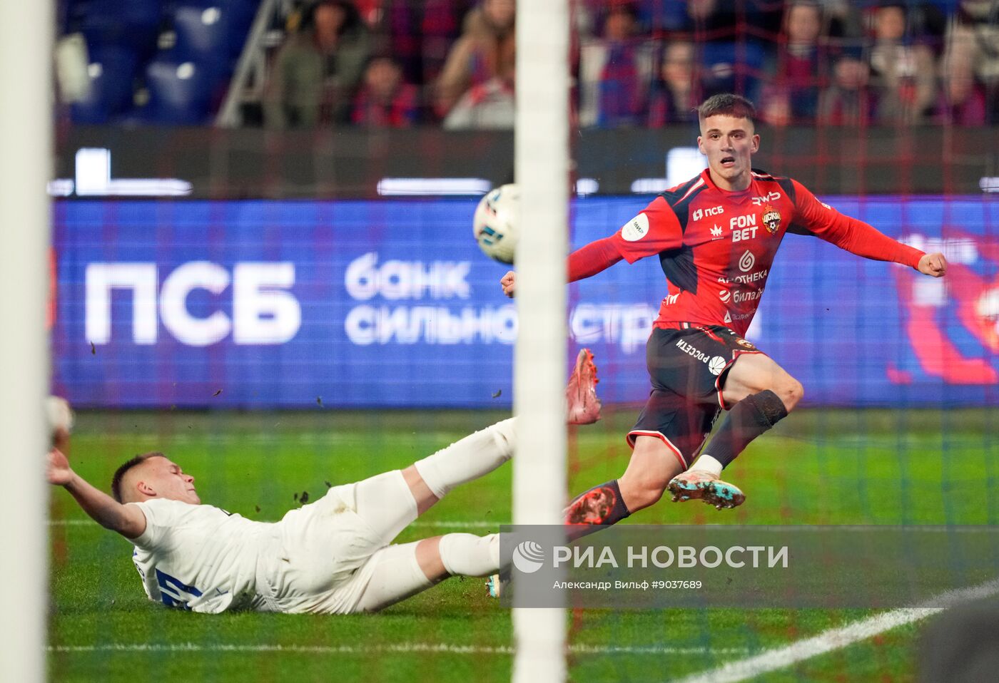 Футбол. РПЛ. ЦСКА (Москва) - "Пари НН" (Нижний Новгород)