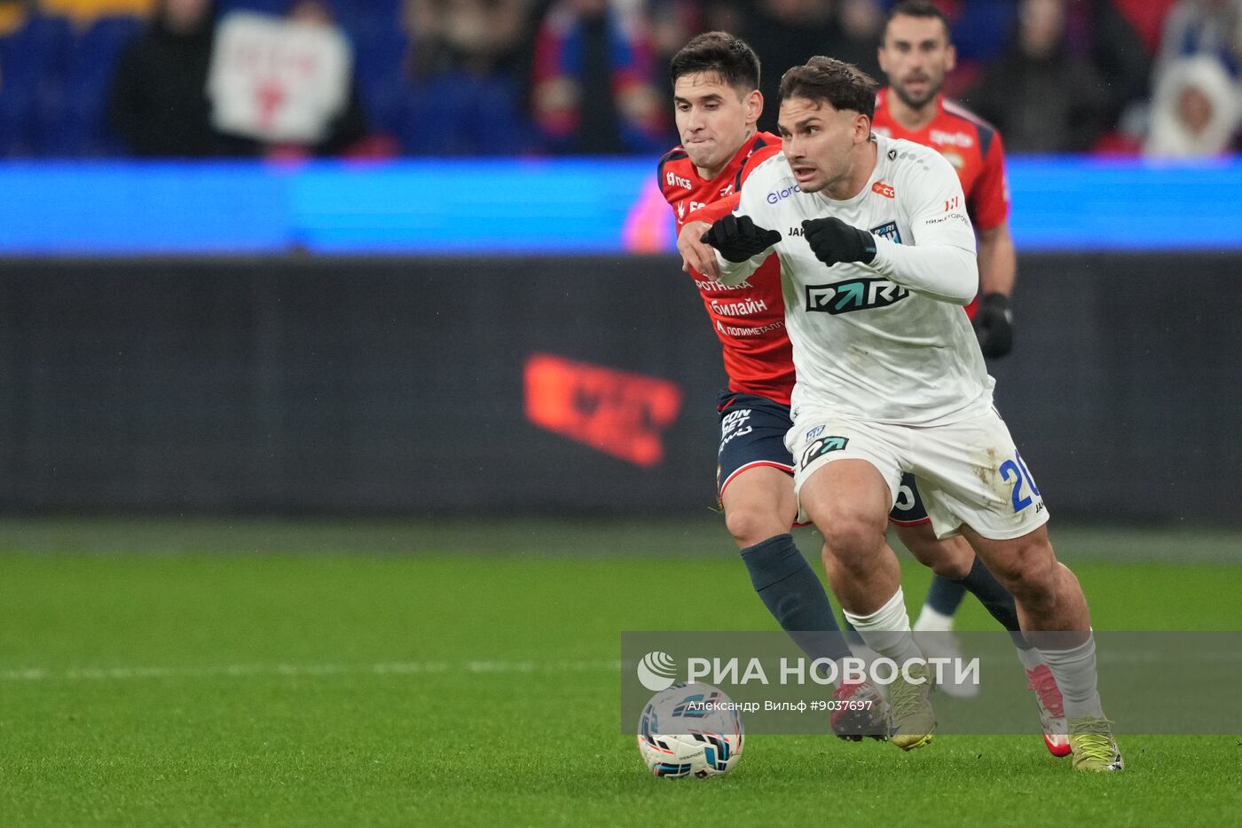 Футбол. РПЛ. ЦСКА (Москва) - "Пари НН" (Нижний Новгород)