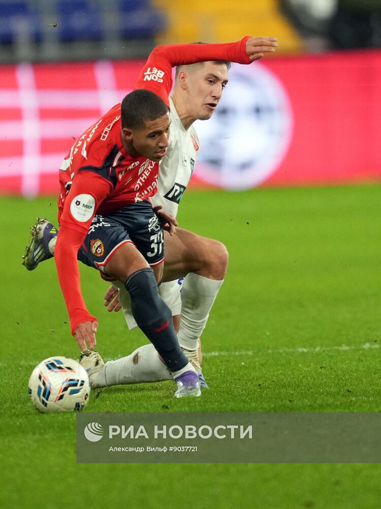 Футбол. РПЛ. ЦСКА (Москва) - "Пари НН" (Нижний Новгород)