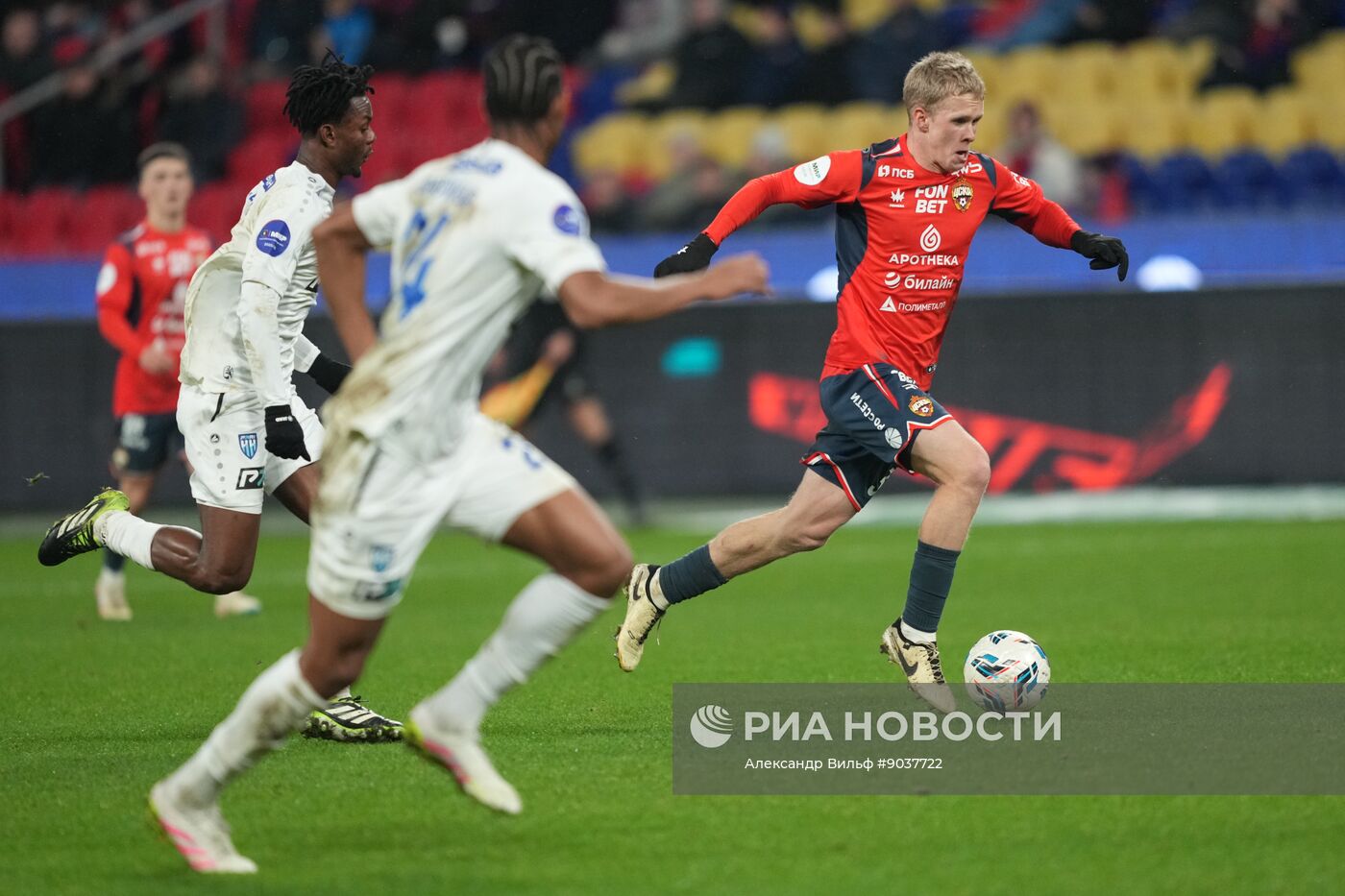 Футбол. РПЛ. ЦСКА (Москва) - "Пари НН" (Нижний Новгород)