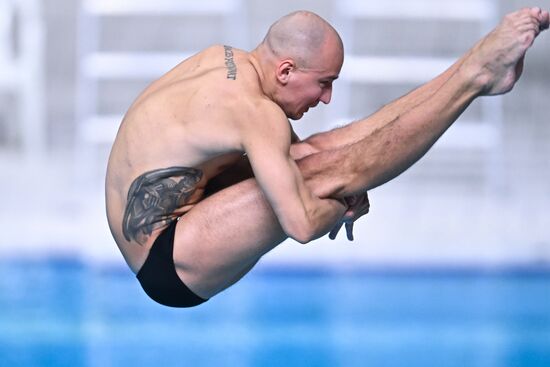 Турнир по прыжкам в воду. Финал. Мужчины. Трамплин 3 метра