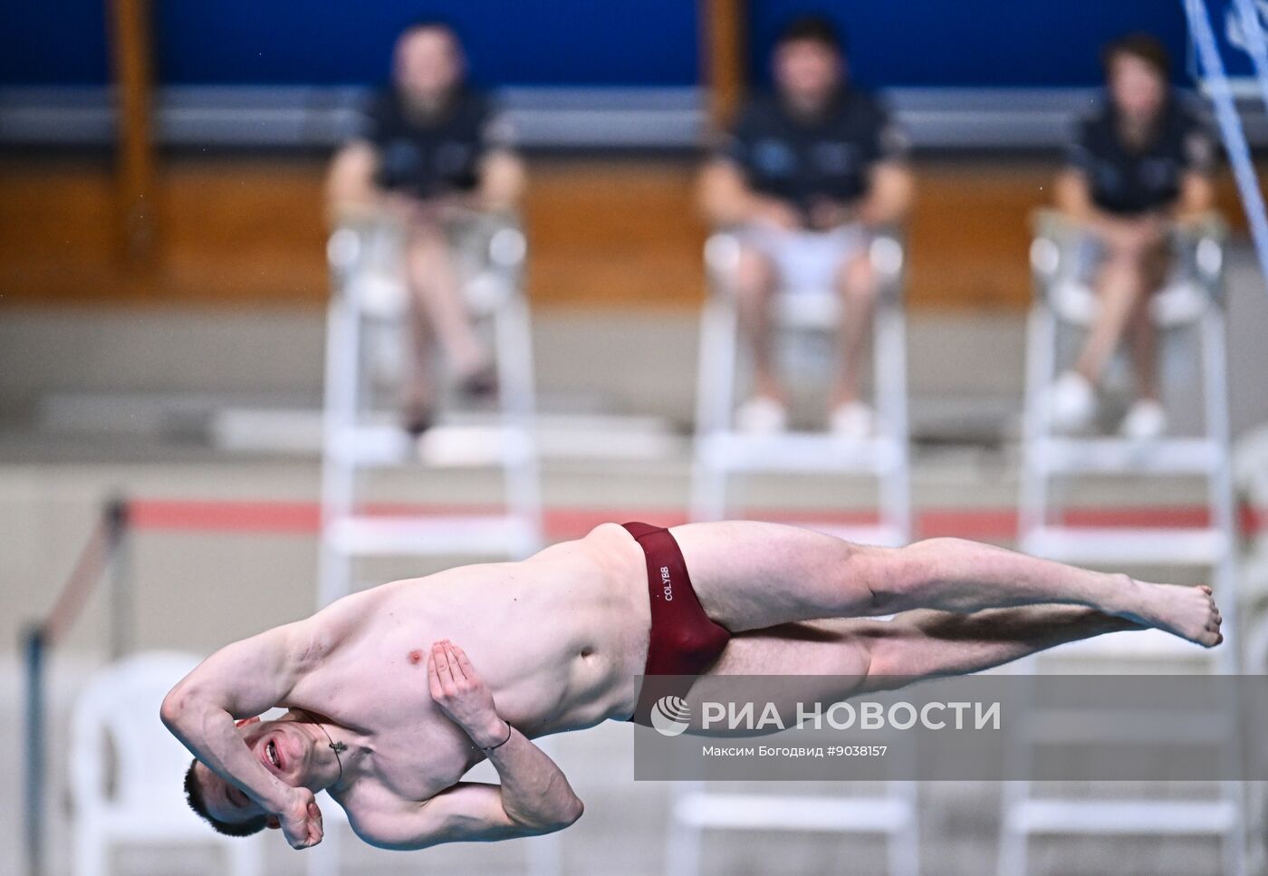 Турнир по прыжкам в воду. Финал. Мужчины. Трамплин 3 метра