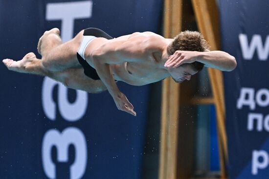 Турнир по прыжкам в воду. Финал. Мужчины. Трамплин 3 метра