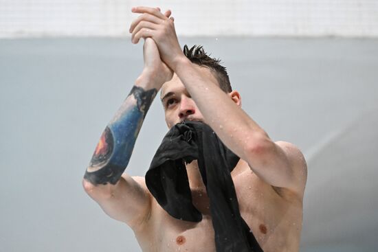 Турнир по прыжкам в воду. Финал. Мужчины. Трамплин 3 метра