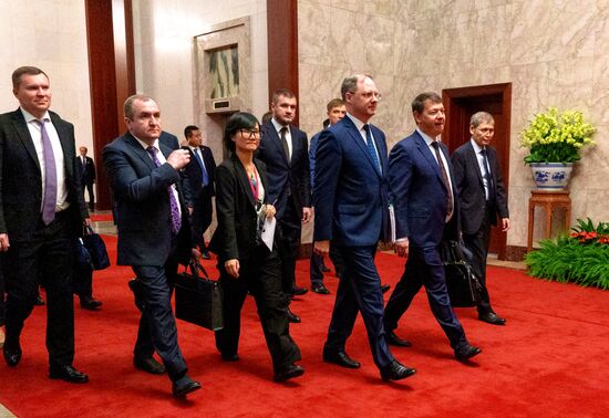 Заседания межправительственных российско-китайских комиссий в Пекине