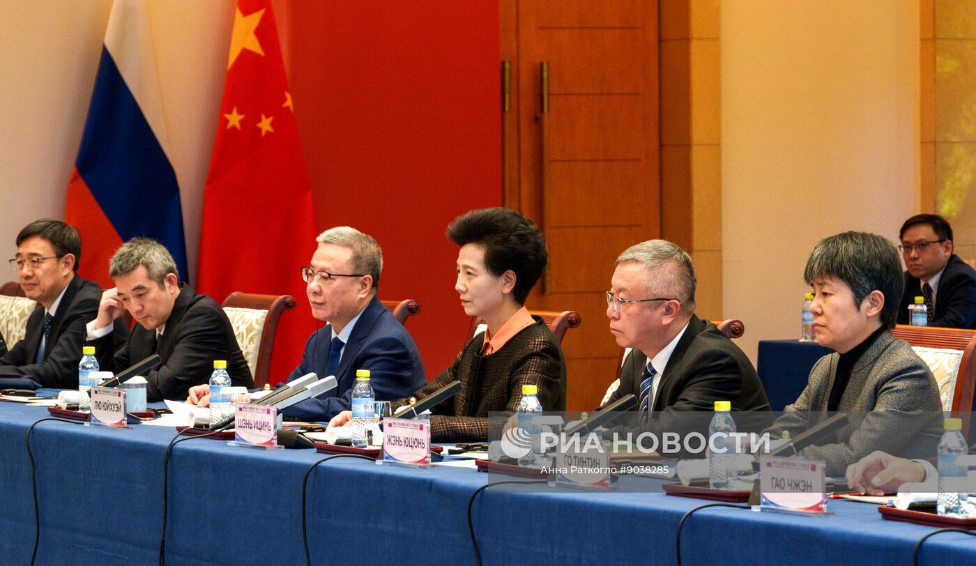 Заседания межправительственных российско-китайских комиссий в Пекине