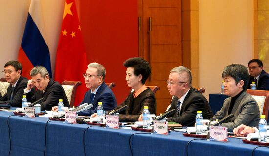 Заседания межправительственных российско-китайских комиссий в Пекине
