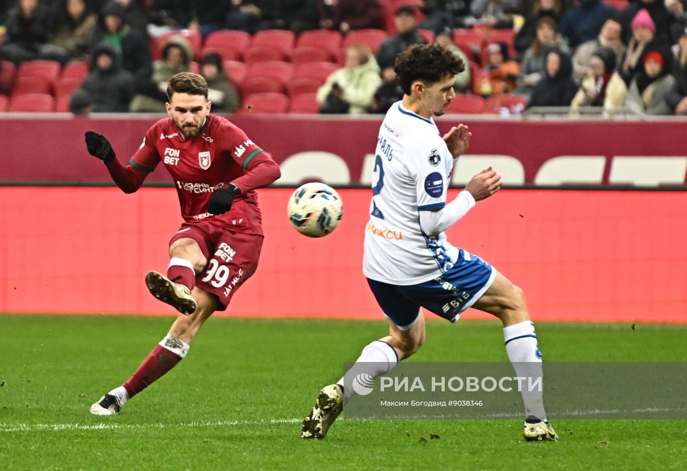 Футбол. РПЛ. "Рубин" (Казань) - "Динамо" (Москва)