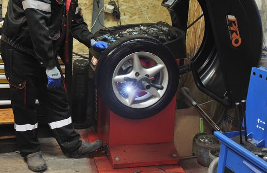 Сезонный шиномонтаж в Тамбовской области