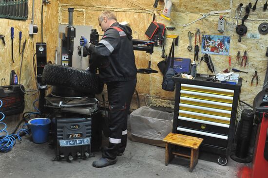 Сезонный шиномонтаж в Тамбовской области