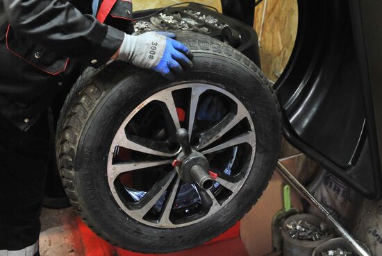 Сезонный шиномонтаж в Тамбовской области