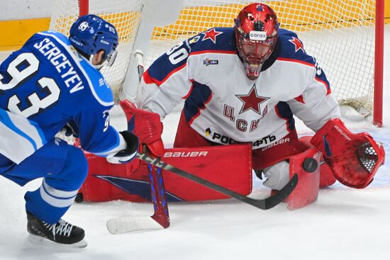 Хоккей. КХЛ. "Динамо" (Москва) – ЦСКА (Москва)