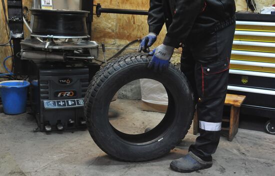Сезонный шиномонтаж в Тамбовской области