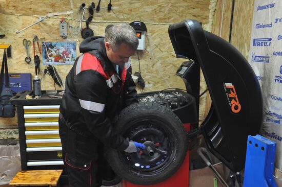 Сезонный шиномонтаж в Тамбовской области