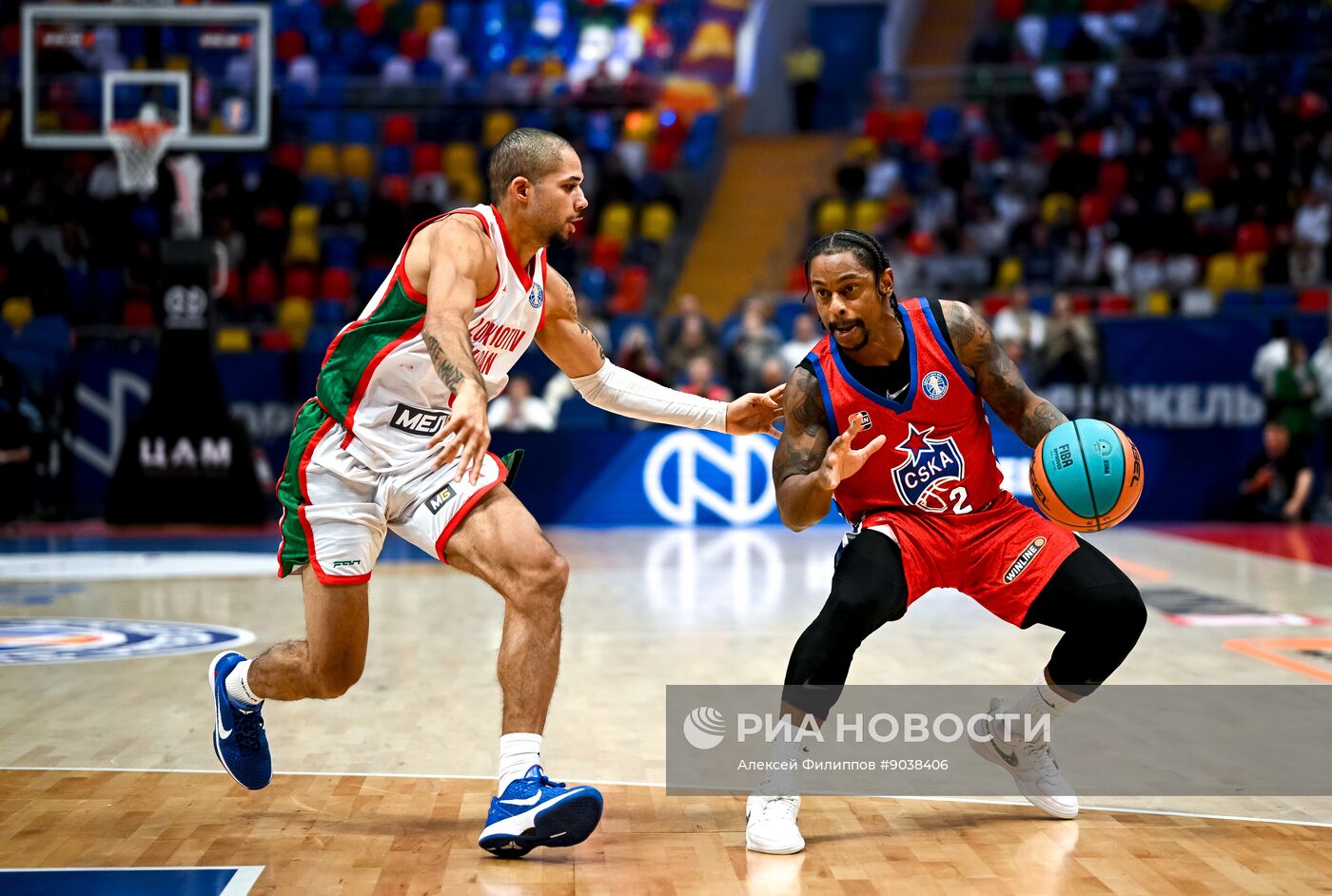 Баскетбол. Единая лига ВТБ. ЦСКА (Москва) - "Локомотив-Кубань" (Краснодар)