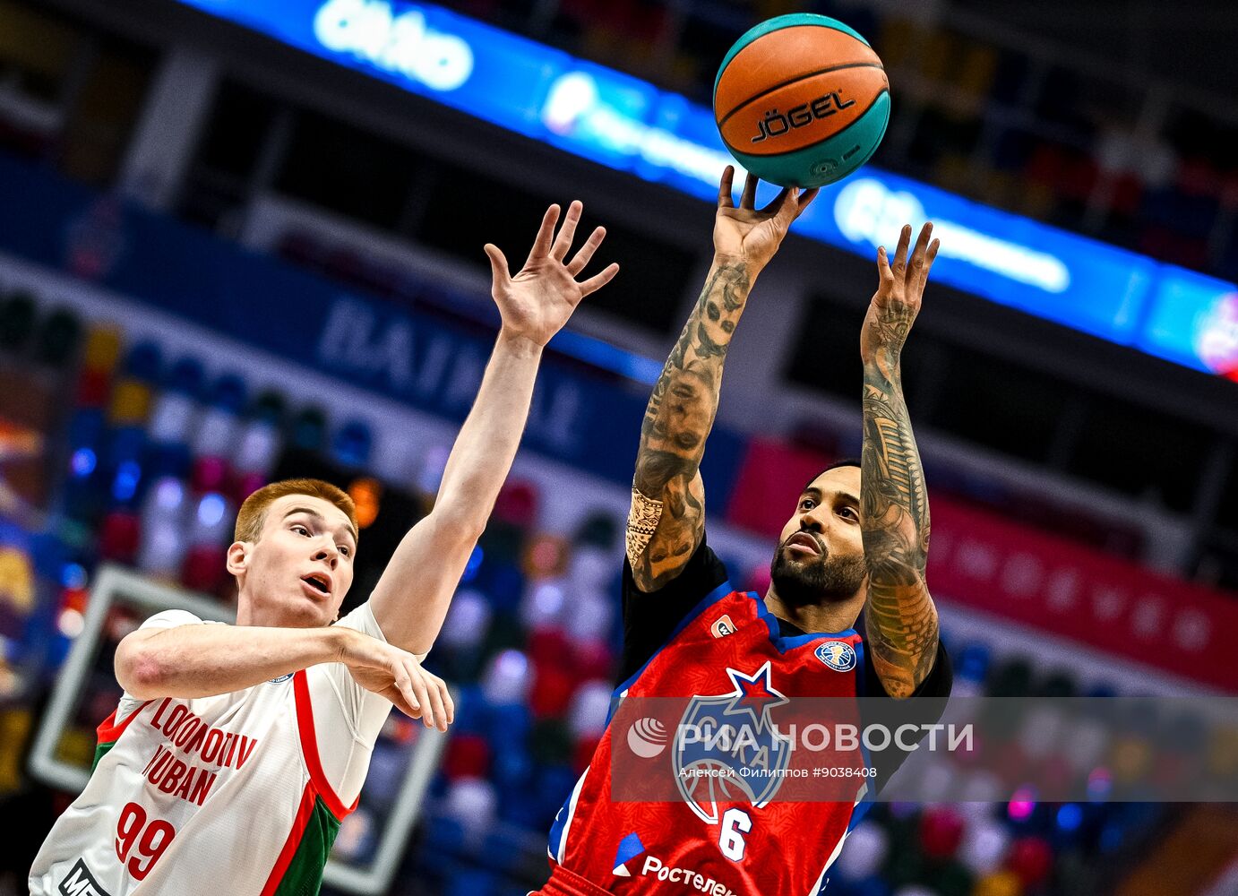 Баскетбол. Единая лига ВТБ. ЦСКА (Москва) - "Локомотив-Кубань" (Краснодар)