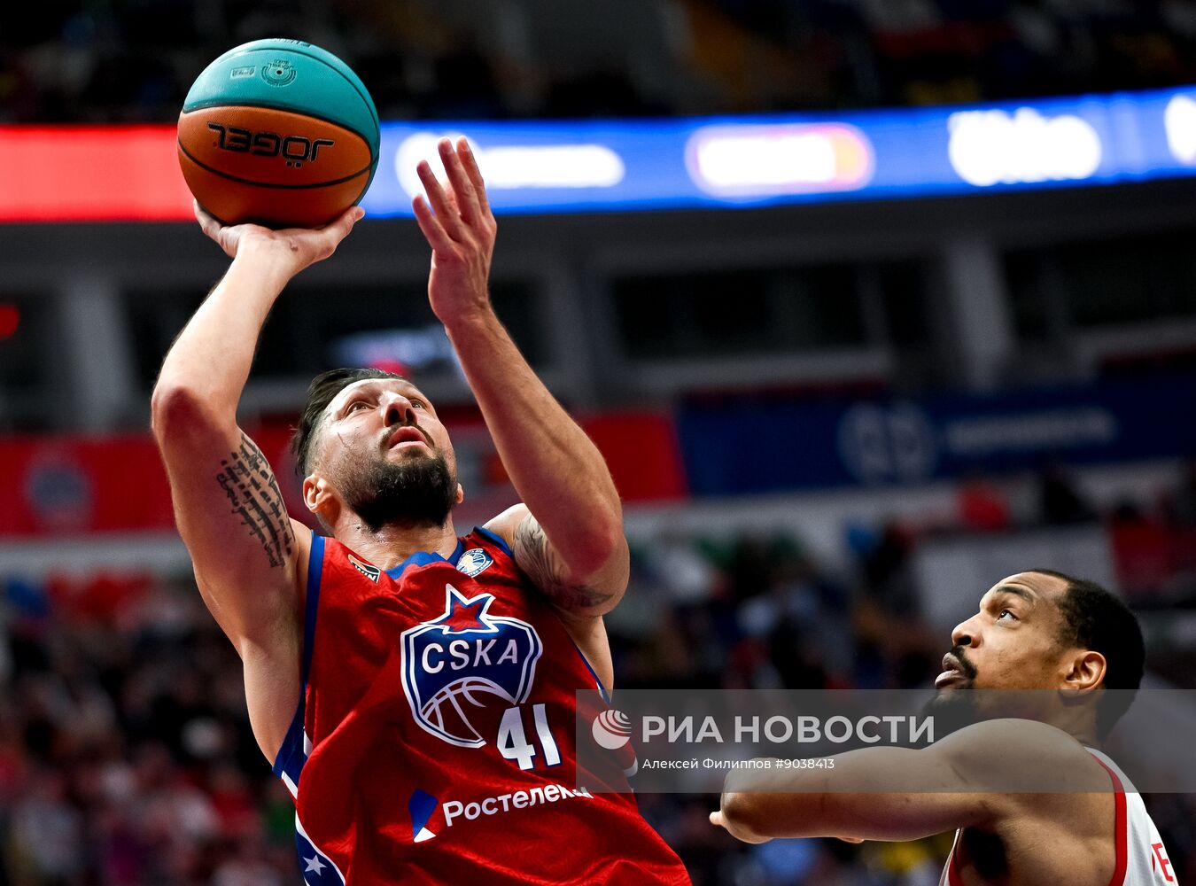 Баскетбол. Единая лига ВТБ. ЦСКА (Москва) - "Локомотив-Кубань" (Краснодар)