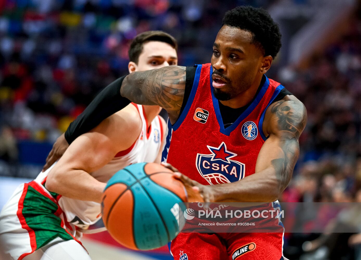 Баскетбол. Единая лига ВТБ. ЦСКА (Москва) - "Локомотив-Кубань" (Краснодар)