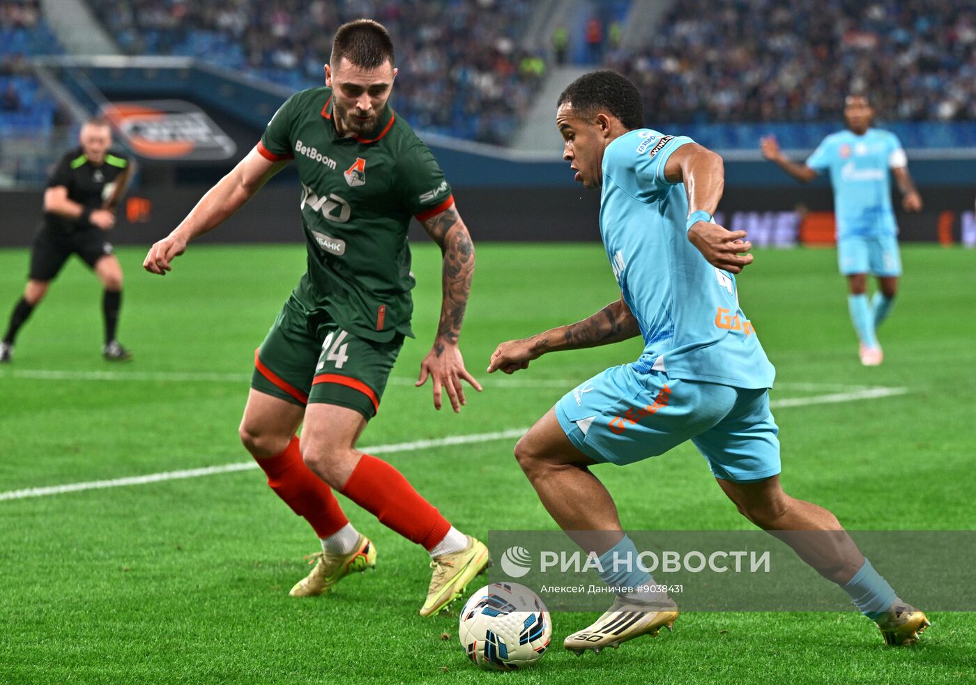 Футбол. РПЛ. "Зенит" (Санкт-Петербург) - "Локомотив" (Москва)