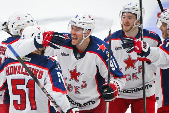 Хоккей. КХЛ. "Динамо" (Москва) – ЦСКА (Москва)
