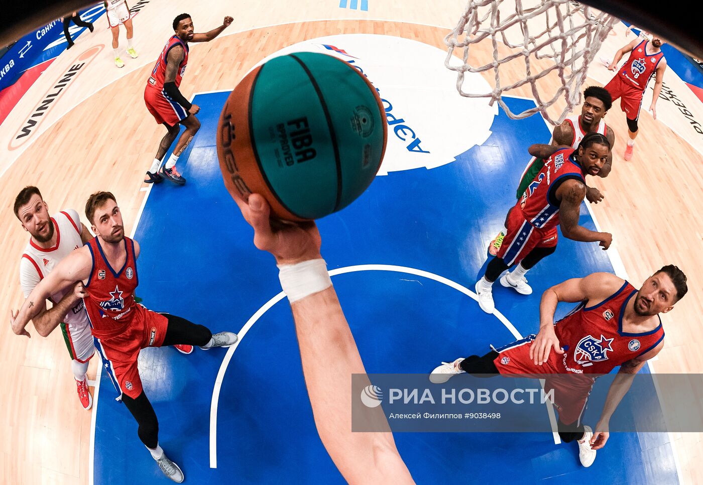Баскетбол. Единая лига ВТБ. ЦСКА (Москва) - "Локомотив-Кубань" (Краснодар)