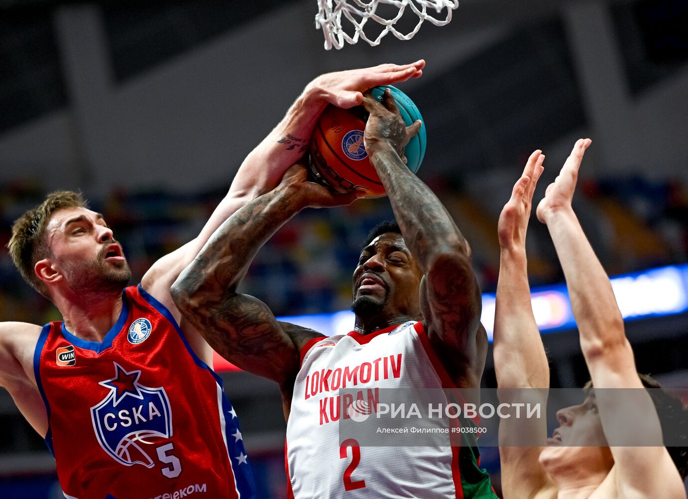 Баскетбол. Единая лига ВТБ. ЦСКА (Москва) - "Локомотив-Кубань" (Краснодар)