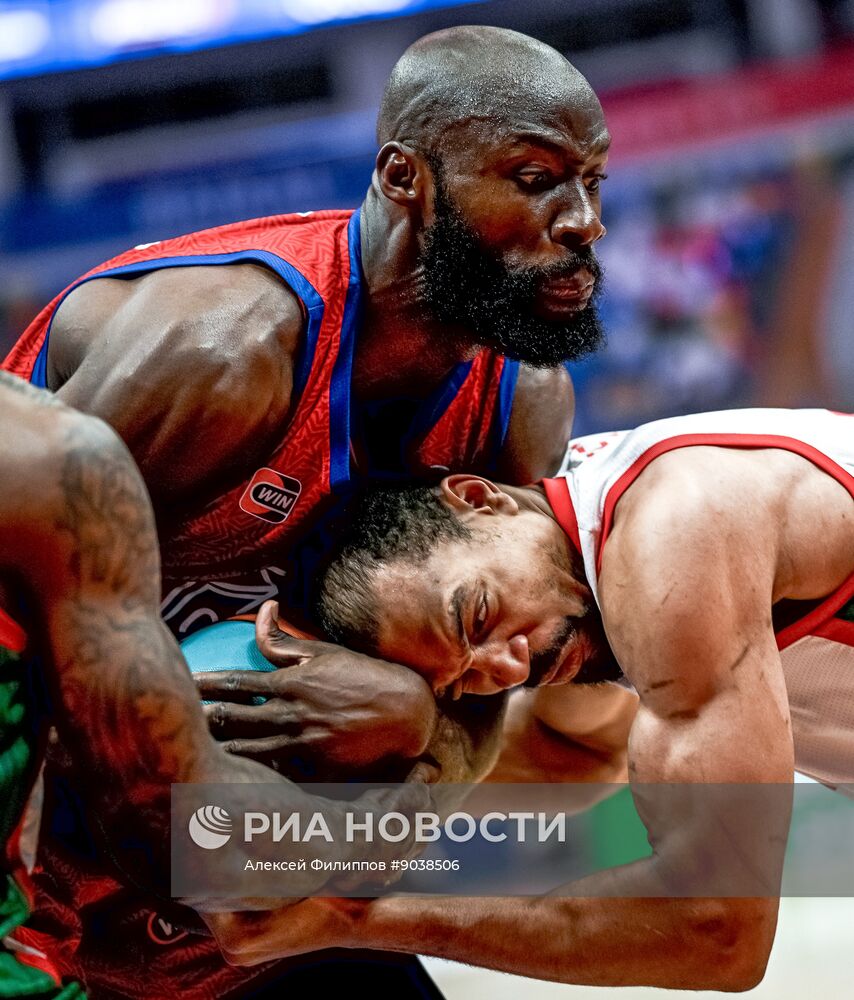 Баскетбол. Единая лига ВТБ. ЦСКА (Москва) - "Локомотив-Кубань" (Краснодар)