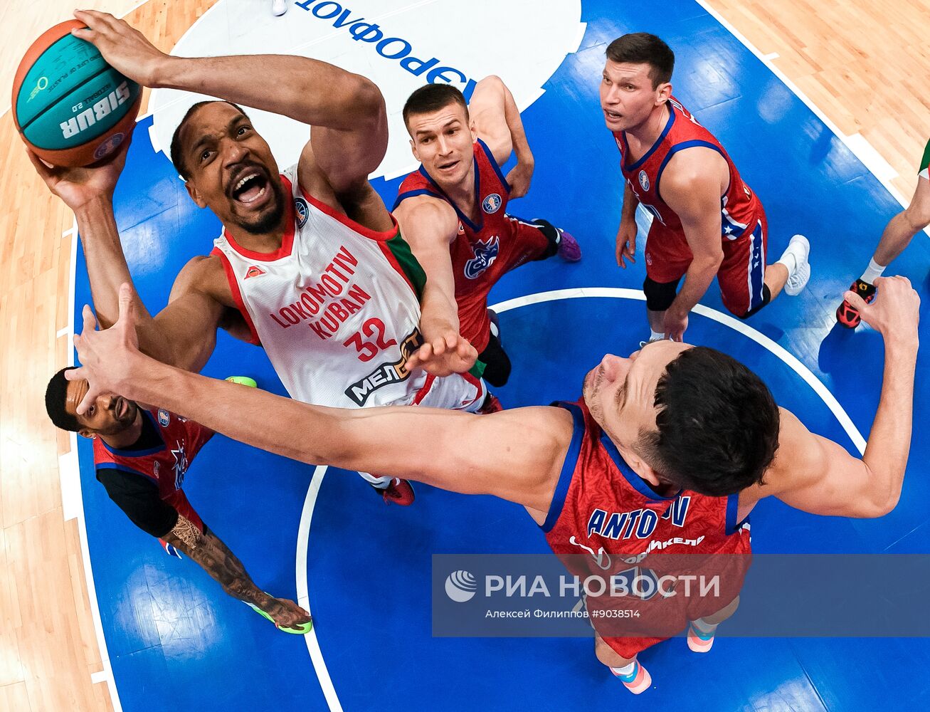 Баскетбол. Единая лига ВТБ. ЦСКА (Москва) - "Локомотив-Кубань" (Краснодар)