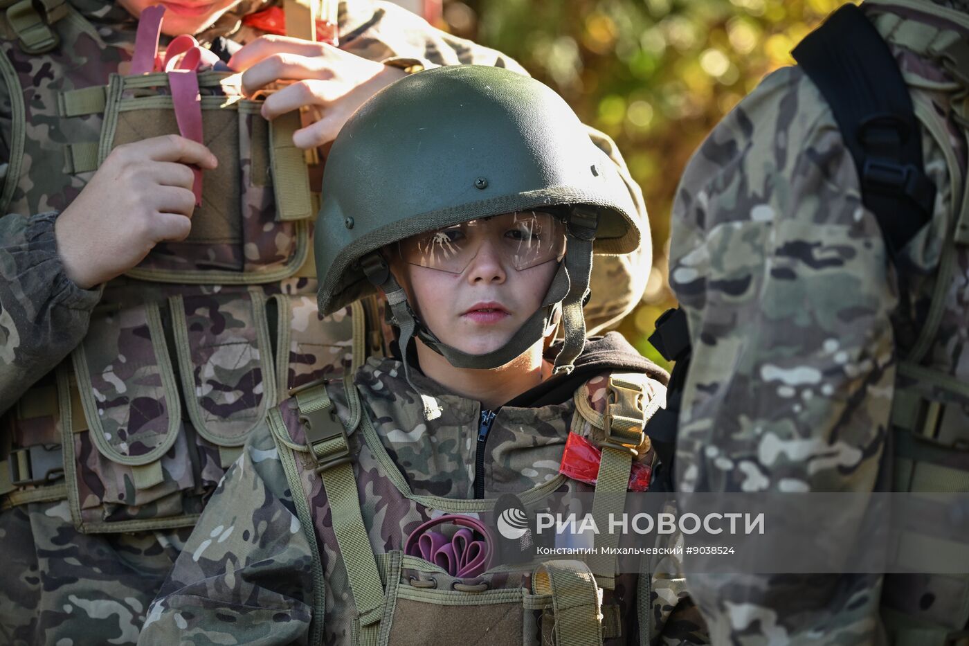 Учебно-полевые сборы в школе юных командиров "Шторм-Крым 2025"