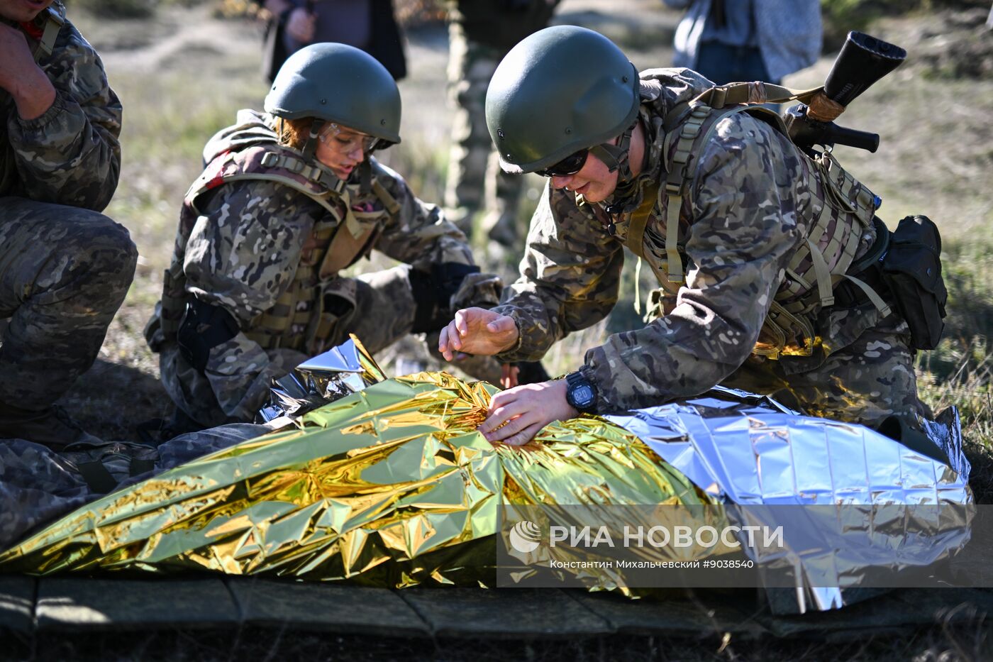 Учебно-полевые сборы в школе юных командиров "Шторм-Крым 2025"