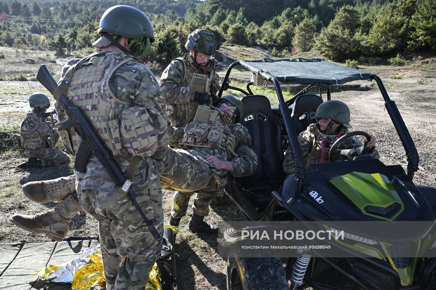 Учебно-полевые сборы в школе юных командиров "Шторм-Крым 2025"