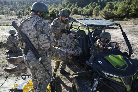 Учебно-полевые сборы в школе юных командиров "Шторм-Крым 2025"