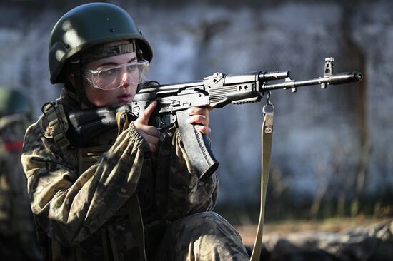 Учебно-полевые сборы в школе юных командиров "Шторм-Крым 2025"