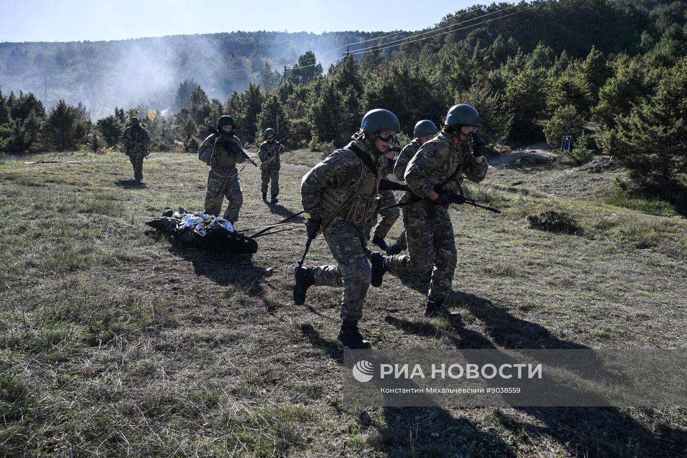 Учебно-полевые сборы в школе юных командиров "Шторм-Крым 2025"