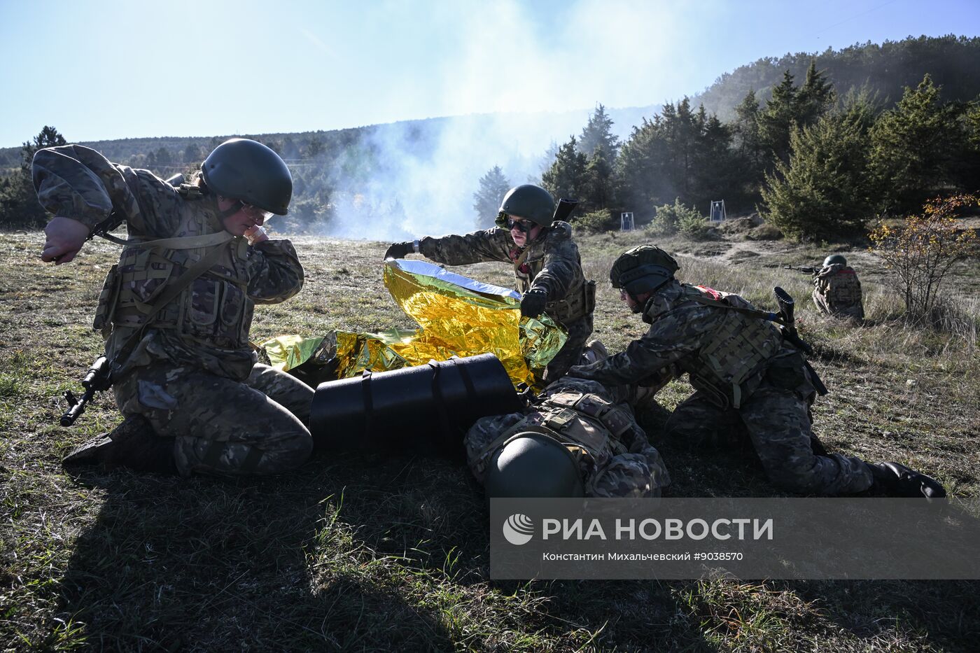 Учебно-полевые сборы в школе юных командиров "Шторм-Крым 2025"