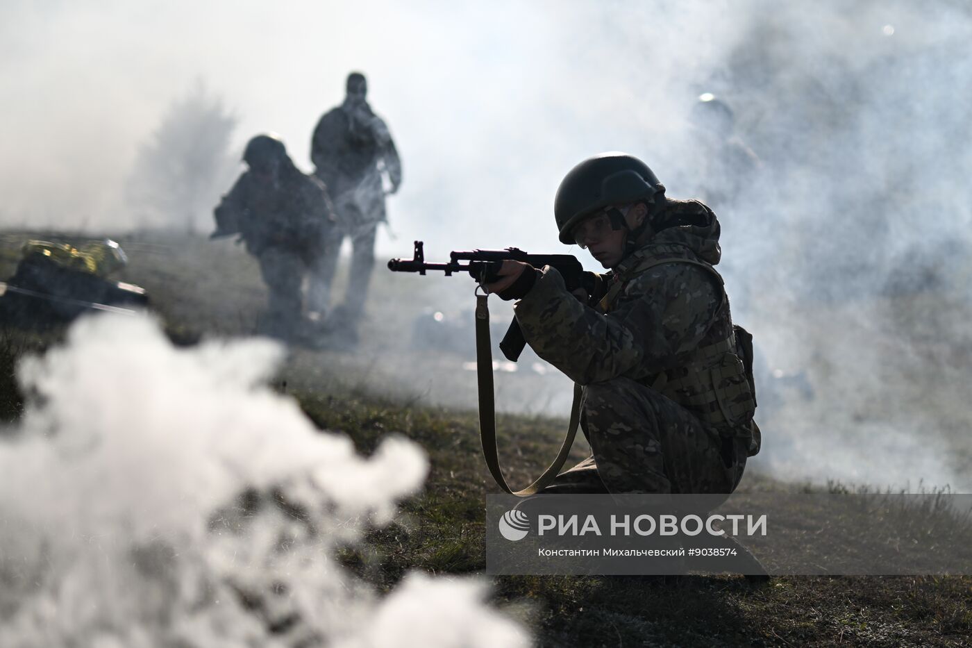 Учебно-полевые сборы в школе юных командиров "Шторм-Крым 2025"