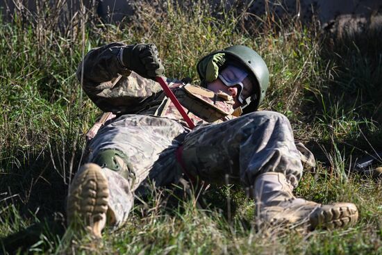 Учебно-полевые сборы в школе юных командиров "Шторм-Крым 2025"