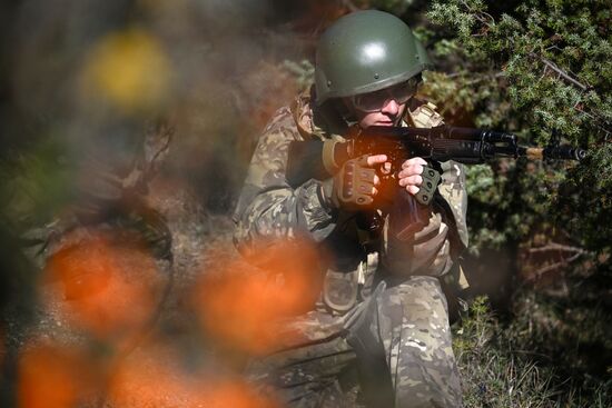 Учебно-полевые сборы в школе юных командиров "Шторм-Крым 2025"