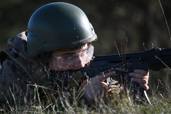 Учебно-полевые сборы в школе юных командиров "Шторм-Крым 2025"