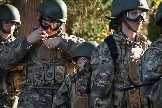 Учебно-полевые сборы в школе юных командиров "Шторм-Крым 2025"