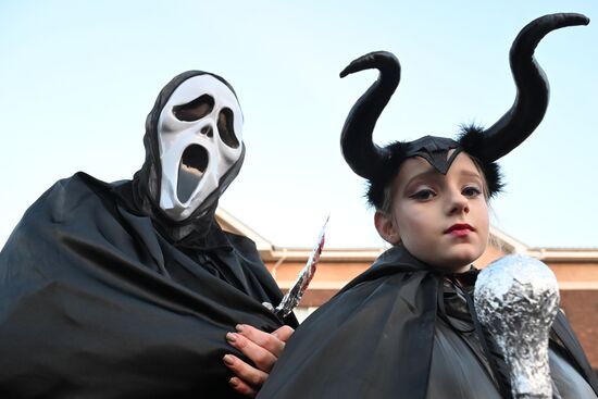 Празднование Тыквенного спаса в Московской области